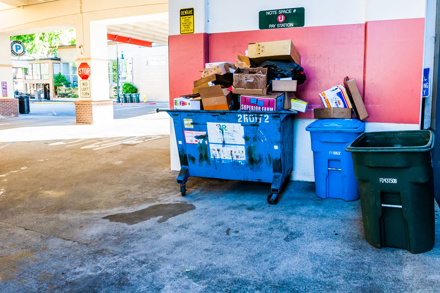 San Mateo garbage